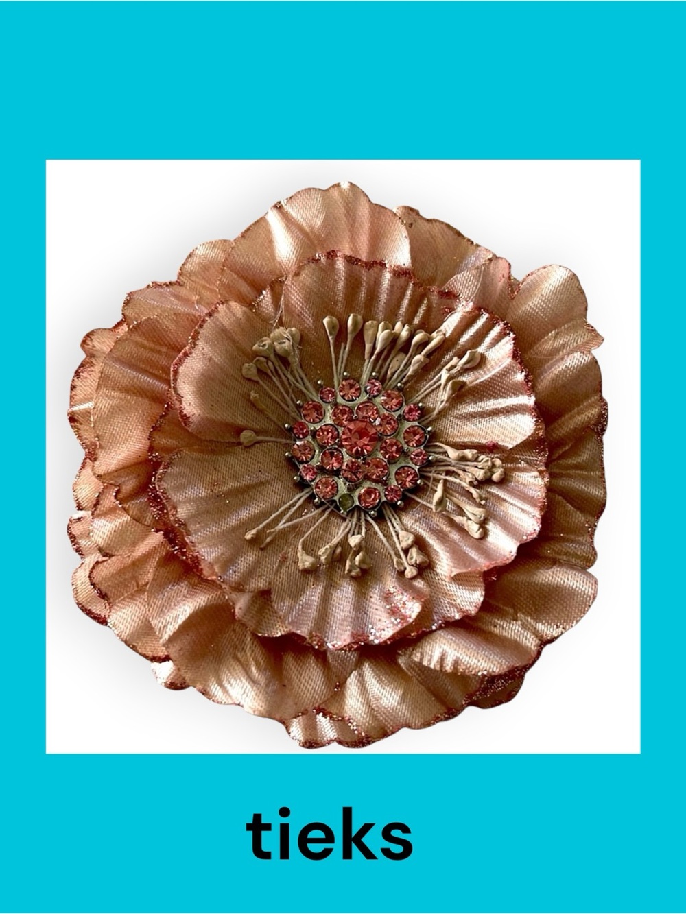 One Rosé Tieks Flower